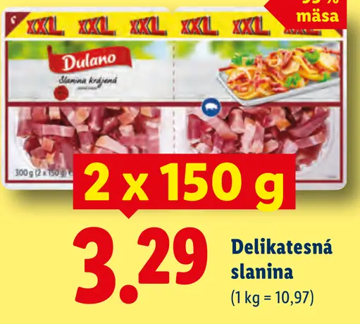 Dulano Delikatesná slanina