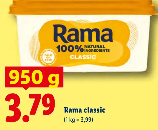 Rama Tekutý rastlinný tuk