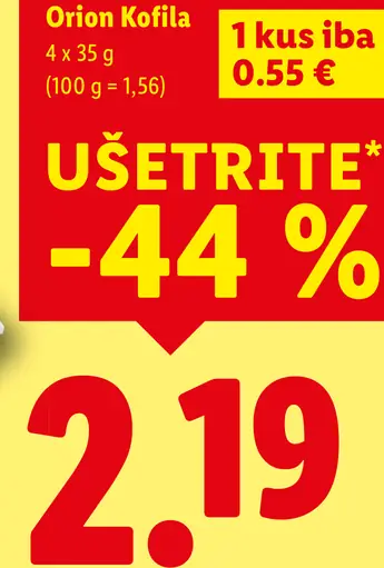 Orion Kofila tyčinky