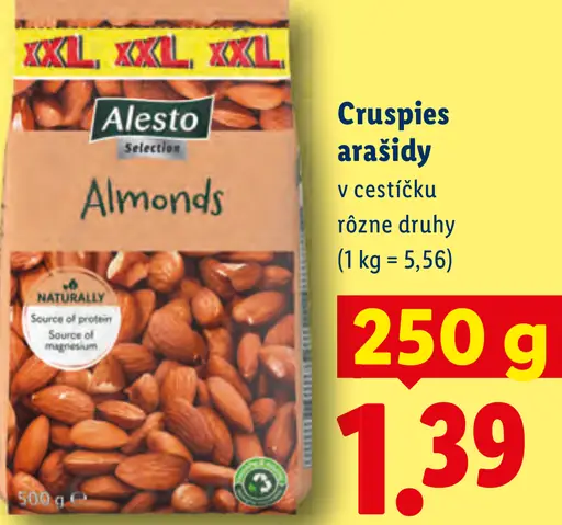 Alesto Pochúťkové mandle