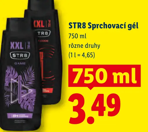 STR8 Sprchovací gél