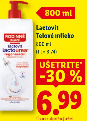 Lactovit Telové mlieko