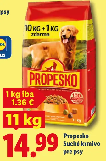 Propesko Suché krmivo pre psy