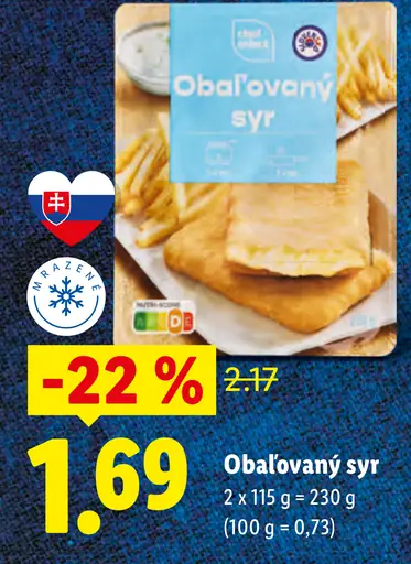 Obalovaný syr