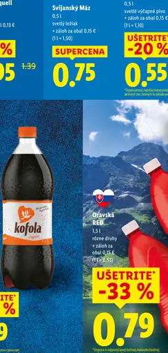 Kofola originál nealkoholický nápoj