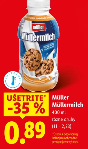 Müller Müllermilch Mliečny nápoj