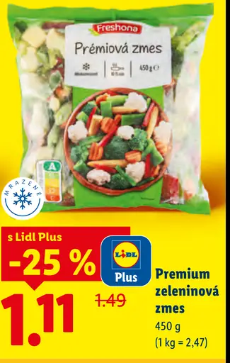 Freshona Zeleninová zmes