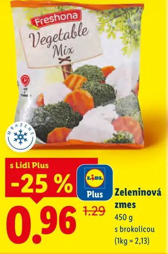 Freshona zeleninová zmes s brokolicou