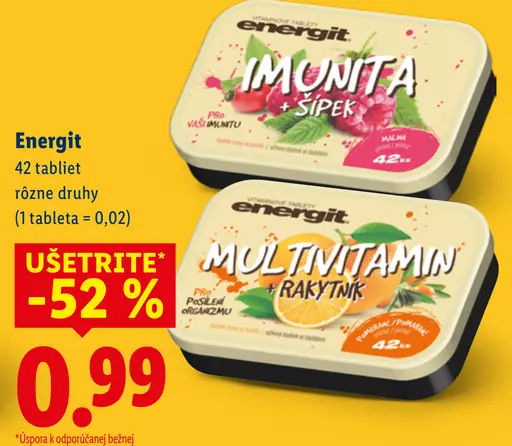 Energit Multivitamín rakytník