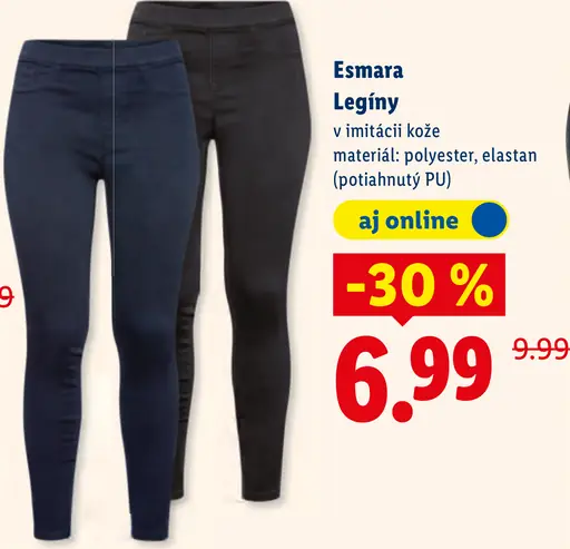 Esmara legíny v imitácii kože