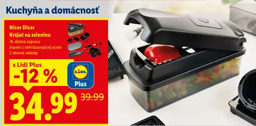Nicer Dicer krájač na zeleninu 16-dielna súprava