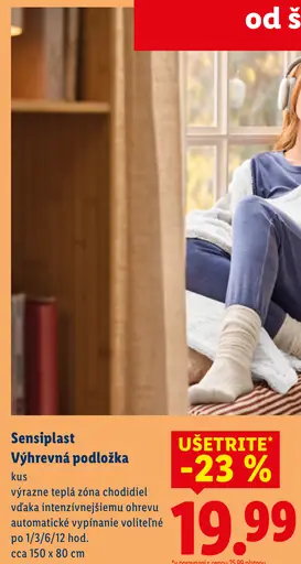 Sensiplast Vyhrievaná podložka