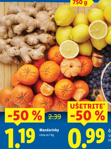 Mandarínky čerstvé