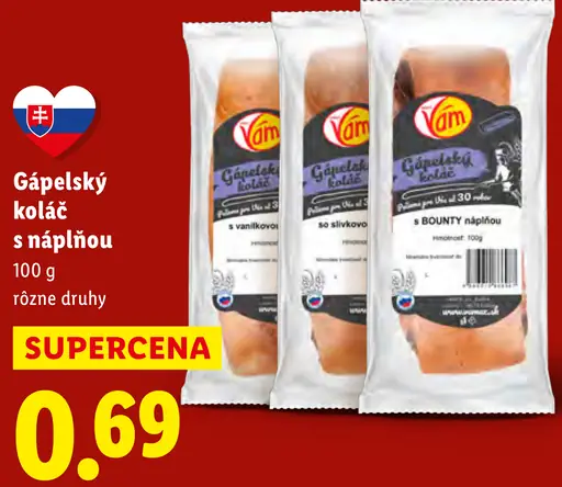 Vám Gápelský koláč s náplňou