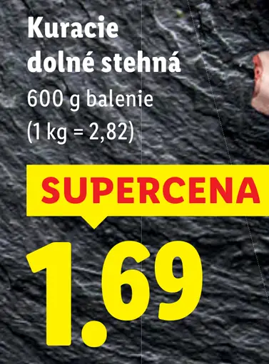 Kuracie dolné stehná