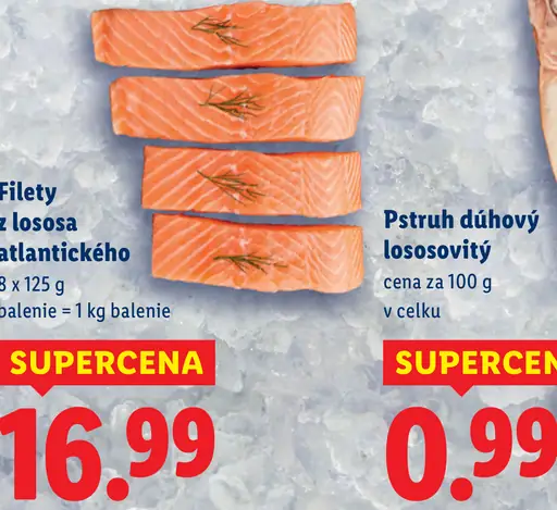 Filety z lososa atlantického