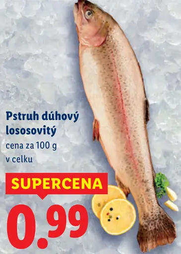 Pstruh dúhový pitvaný