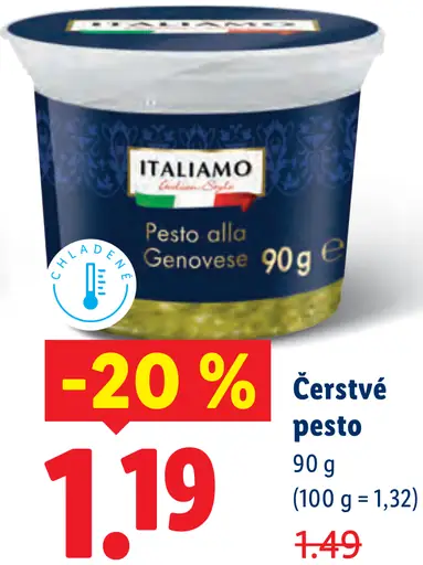Italiamo čerstvé pesto rôzne druhy