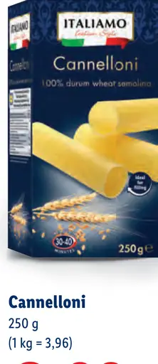 Italiamo cannelloni z tvrdej pšenice