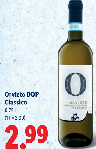 Orvieto DOP Classico biele víno