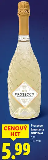 Prosecco Spumante DOC Brut šumivé víno