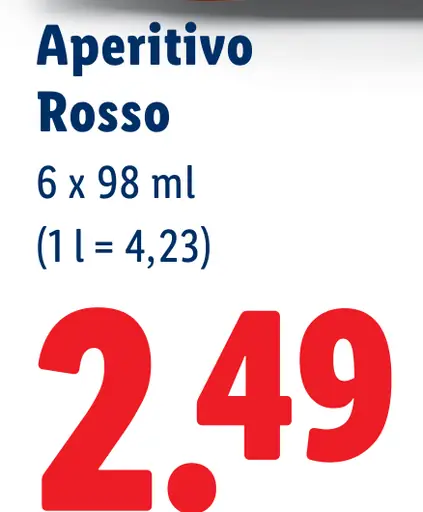 Italiamo Aperitivo Rosso