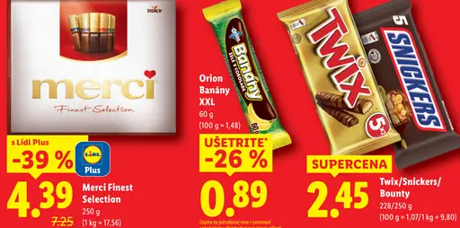 Merci Finest Selection bonboniéra