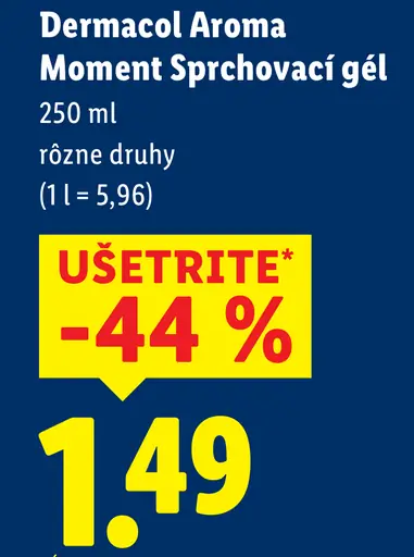 Dermacol Aroma Moment Sprchovací gél