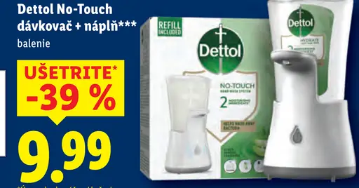 Dettol No-Touch dávkovač s náplňou