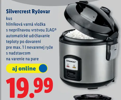SilverCrest Ryžovar