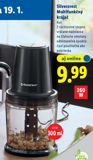 SilverCrest Multifunkčný krájač