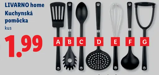 Livarno home kuchynská pomôcka plastová, rôzne druhy