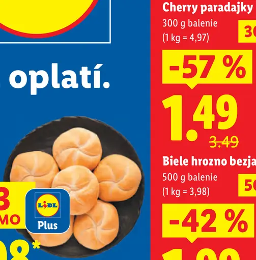 Paradajky cherry strapcové