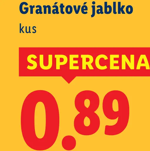 Granátové jablko čerstvé