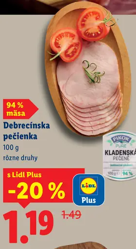 Pikok Pure Debrecínska pečienka rôzne druhy