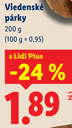 Pikok Pure Viedenské párky