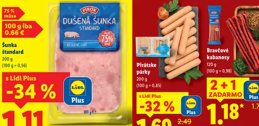 Pikok Dušená šunka štandard