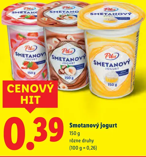 Smotanový jogurt