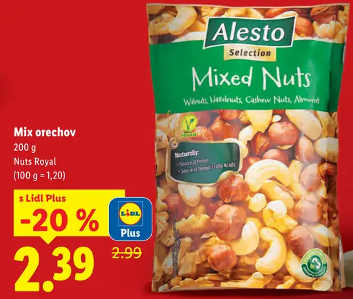 Alesto Selection Mix orechov Nuts Royal