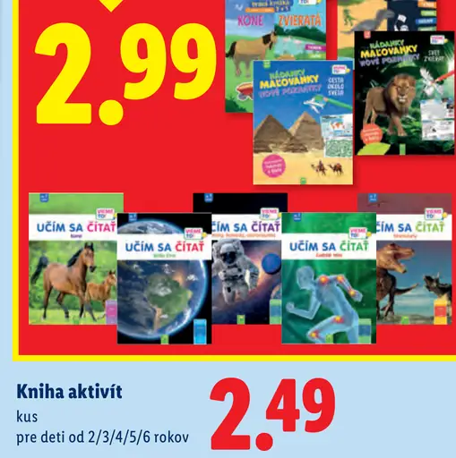 Kniha aktivít pre deti