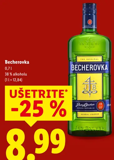 Becherovka Bylinný likér