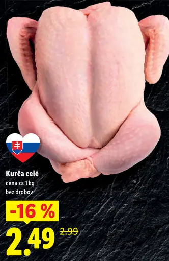 Kurča bez drobov