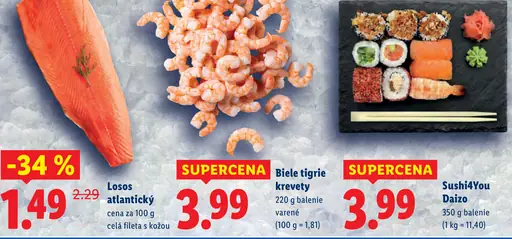 Losos atlantický celá fileta s kožou