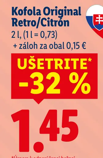 Kofola Original Retro/Citron