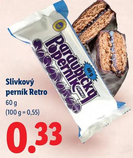 Slivkový perník Retro