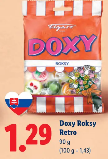 Figaro Doxy Roksy Retro cukríky