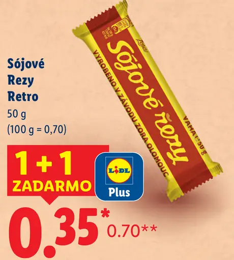 Sójové rezy Retro
