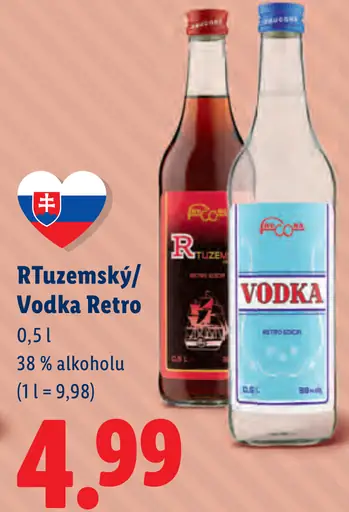 Rtuzemskýj Vodka Retro