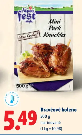 Alpenfest Bravčové koleno marinované