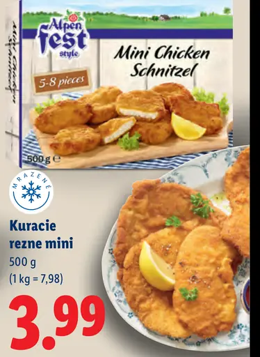 Alpen Fest kuracie rezne mini